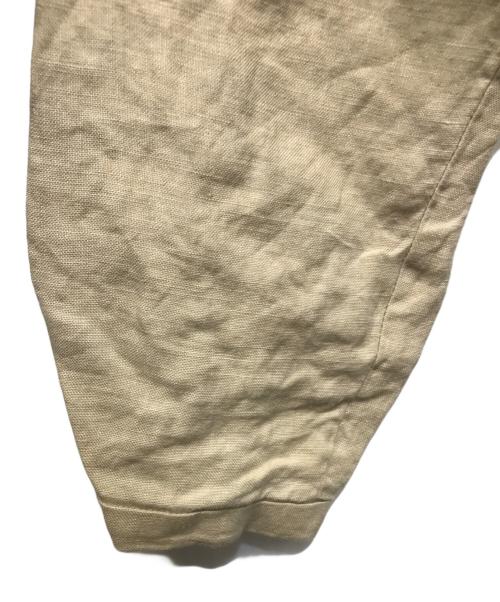 Humoresque（ユーモレスク）Humoresque (ユーモレスク) blouson リネンジャケット ベージュ サイズ:Freeの古着・服飾アイテム