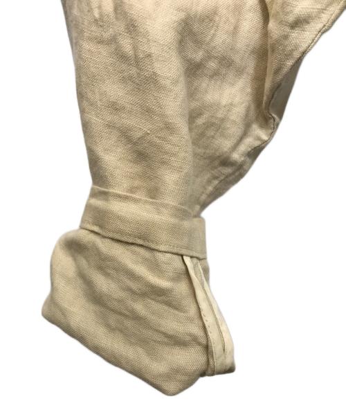 Humoresque（ユーモレスク）Humoresque (ユーモレスク) blouson リネンジャケット ベージュ サイズ:Freeの古着・服飾アイテム