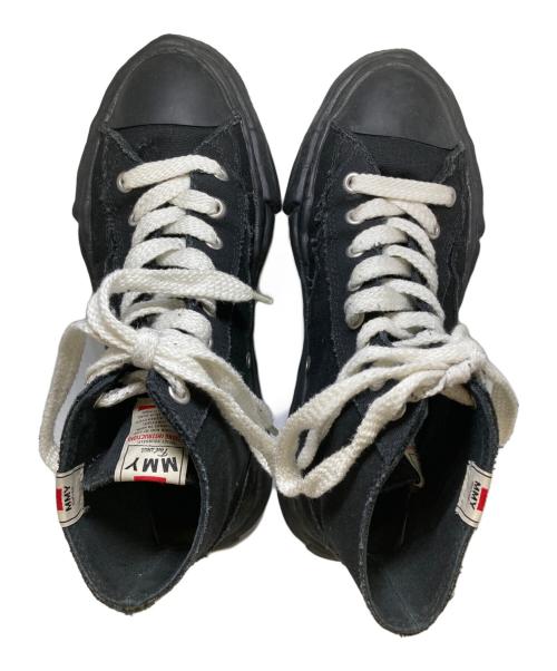 MIHARA YASUHIRO（ミハラヤスヒロ）MIHARA YASUHIRO (ミハラヤスヒロ) PETERSON ハイカットスニーカー ブラック サイズ:45の古着・服飾アイテム