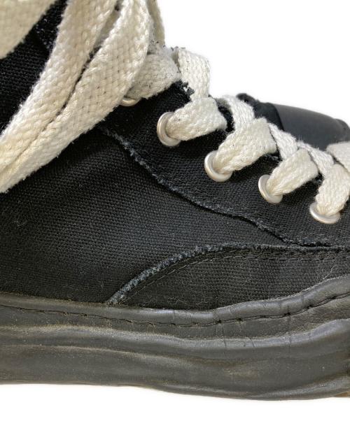 MIHARA YASUHIRO（ミハラヤスヒロ）MIHARA YASUHIRO (ミハラヤスヒロ) PETERSON ハイカットスニーカー ブラック サイズ:45の古着・服飾アイテム
