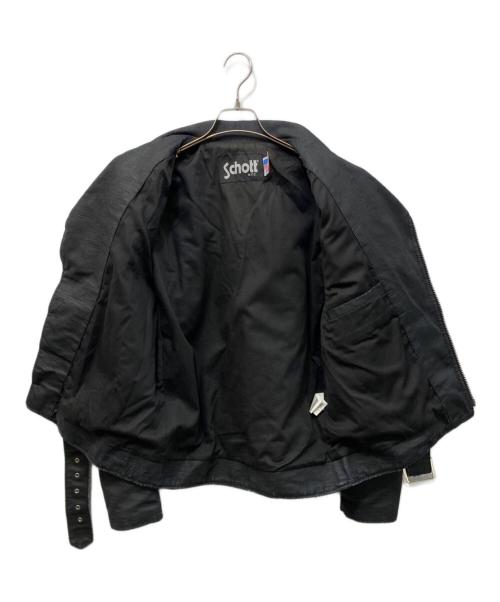 Schott（ショット）Schott (ショット) デニムコーティングワンスターライダースジャケット インディゴ サイズ:XLの古着・服飾アイテム