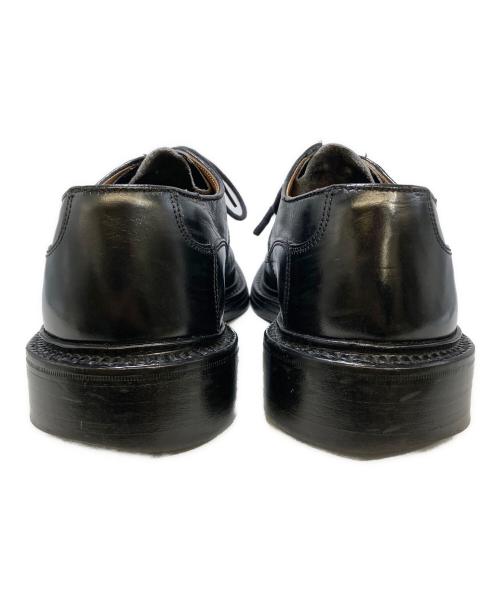 Tricker's（トリッカーズ）Tricker's (トリッカーズ) 外羽根プレーントゥシューズ ブラック サイズ:7　1/2の古着・服飾アイテム