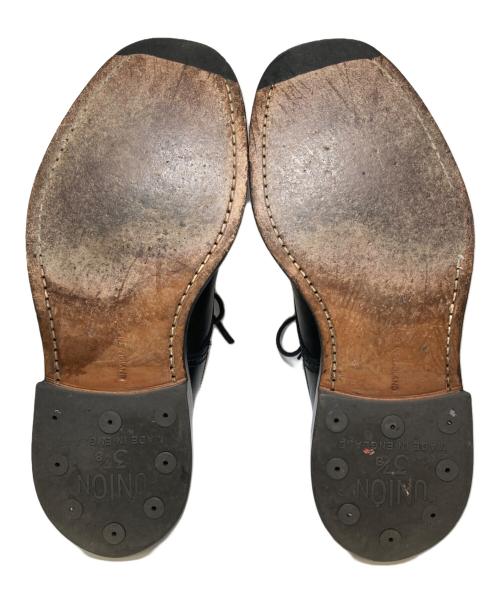 Tricker's（トリッカーズ）Tricker's (トリッカーズ) 外羽根プレーントゥシューズ ブラック サイズ:7　1/2の古着・服飾アイテム