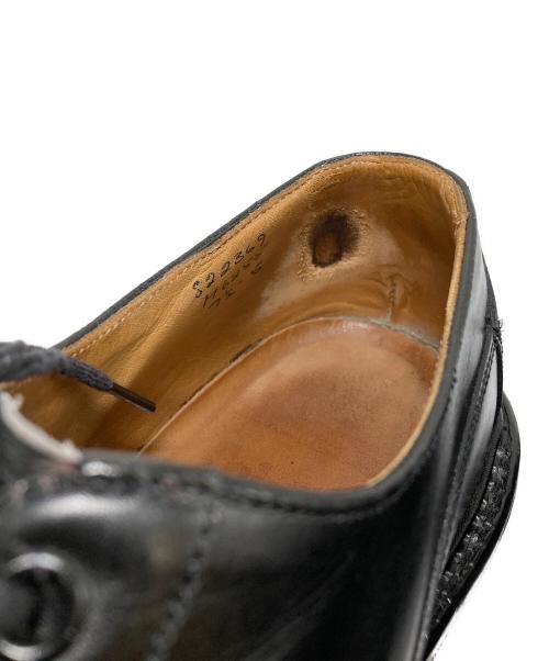 Tricker's（トリッカーズ）Tricker's (トリッカーズ) 外羽根プレーントゥシューズ ブラック サイズ:7　1/2の古着・服飾アイテム