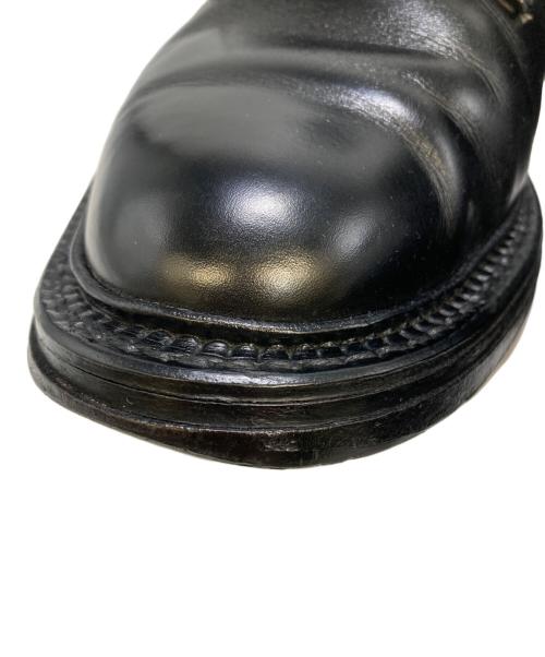 Tricker's（トリッカーズ）Tricker's (トリッカーズ) 外羽根プレーントゥシューズ ブラック サイズ:7　1/2の古着・服飾アイテム