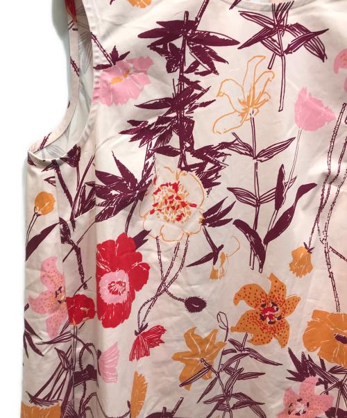 marimekko（マリメッコ）marimekko (マリメッコ) Palatsi Perenna ノースリーブワンピース ピンク サイズ:36の古着・服飾アイテム