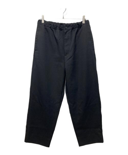 everyone（エブリワン）everyone (エブリワン) polyester twill easy slacks ブラック サイズ:SIZE Mの古着・服飾アイテム