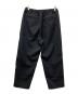everyone (エブリワン) polyester twill easy slacks ブラック サイズ:SIZE M：18000円