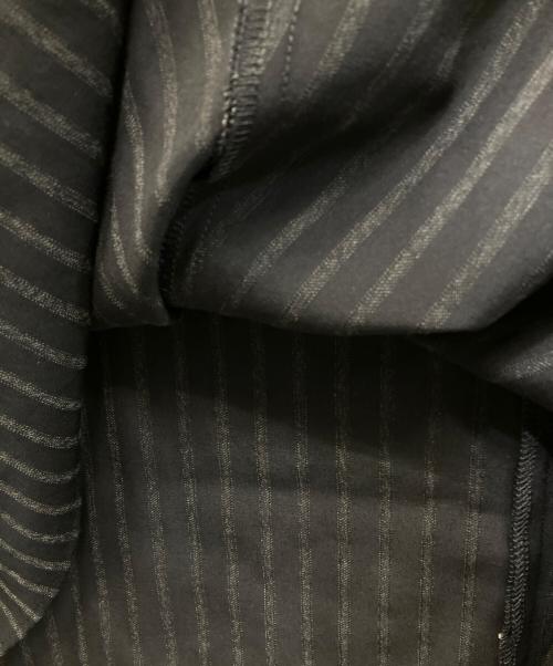 BACCA（バッカ）BACCA (バッカ) ストライプウールギャバジン ラップスカート ネイビー サイズ:SIZE 36の古着・服飾アイテム