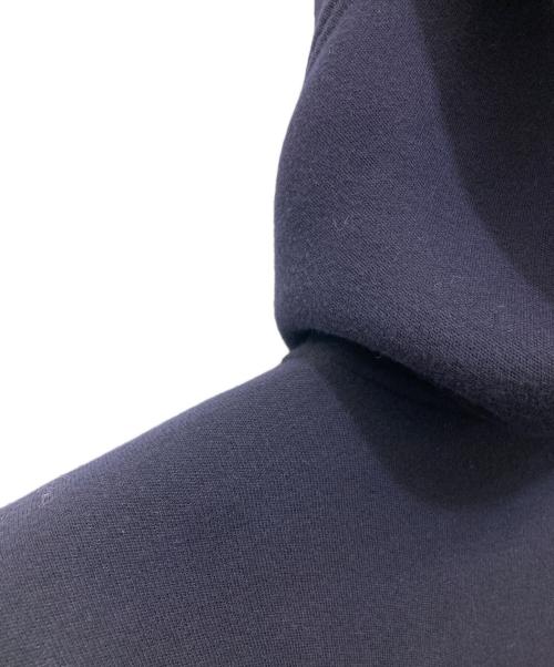 sacai（サカイ）sacai (サカイ) ナイロン切替 スポンジフーディーブルゾン グリーン×ネイビー サイズ:SIZE 2の古着・服飾アイテム