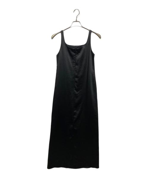 TODAYFUL（トゥデイフル）TODAYFUL (トゥデイフル) Squareneck Satin Dress ブラック サイズ:SIZE 38の古着・服飾アイテム