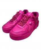 VALENTINO GARAVANIヴァレンティノ・ガラヴァーニ）の古着「スタッズスニーカー」｜ピンク