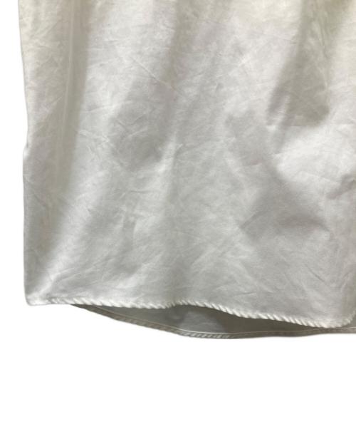 Maison Margiela（メゾンマルジェラ）Maison Margiela (メゾンマルジェラ) オーガニックコットンオックスフォードシャツ ホワイト サイズ:38の古着・服飾アイテム