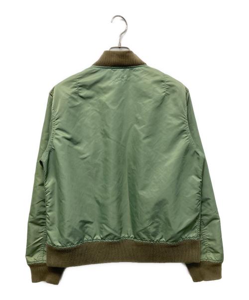 Engineered Garments（エンジニアド ガーメンツ）Engineered Garments (エンジニアードガーメンツ) AVIATOR JACKET グリーン サイズ:Mの古着・服飾アイテム