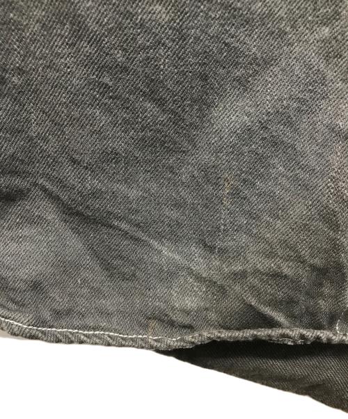 Graphpaper（グラフペーパー）Graphpaper (グラフペーパー) Denime Regular Collar Shirt ブラック サイズ:2の古着・服飾アイテム