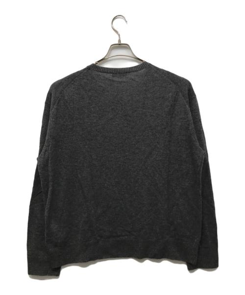 MADISON BLUE（マディソンブルー）MADISON BLUE (マディソンブルー) STONE WASH LOOSE CREW NECK PO グレー サイズ:00の古着・服飾アイテム