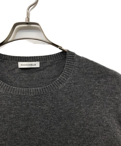 MADISON BLUE（マディソンブルー）MADISON BLUE (マディソンブルー) STONE WASH LOOSE CREW NECK PO グレー サイズ:00の古着・服飾アイテム