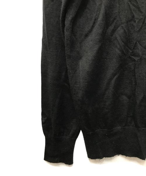 MADISON BLUE（マディソンブルー）MADISON BLUE (マディソンブルー) TURTLE NECK BOYS カシミヤシルクタートルネックニット ブラック サイズ:Freeの古着・服飾アイテム