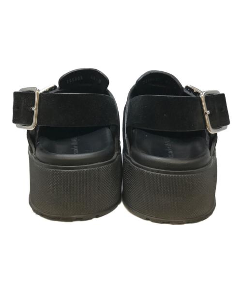 ALEXANDER McQUEEN（アレキサンダーマックイーン）ALEXANDER McQUEEN (アレキサンダーマックイーン) Mount Slick Sandals ブラック サイズ:40の古着・服飾アイテム