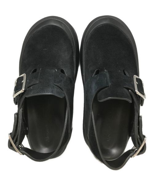 ALEXANDER McQUEEN（アレキサンダーマックイーン）ALEXANDER McQUEEN (アレキサンダーマックイーン) Mount Slick Sandals ブラック サイズ:40の古着・服飾アイテム