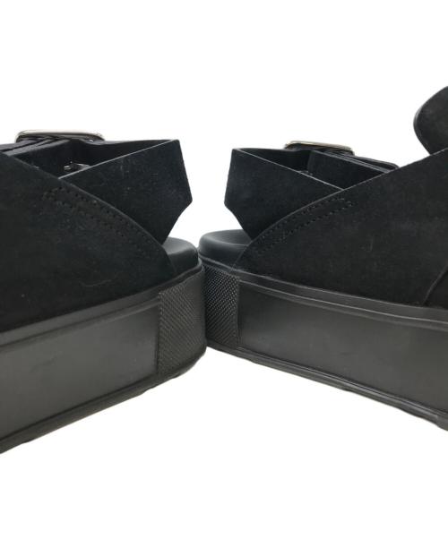 ALEXANDER McQUEEN（アレキサンダーマックイーン）ALEXANDER McQUEEN (アレキサンダーマックイーン) Mount Slick Sandals ブラック サイズ:40の古着・服飾アイテム