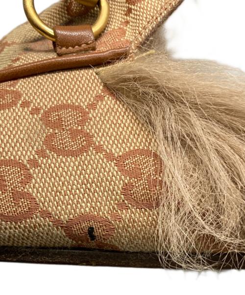 GUCCI（グッチ）GUCCI (グッチ) Princertown GG柄スリッパ ベージュ サイズ:10の古着・服飾アイテム