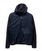 PRADA SPORTSプラダスポーツ）の古着「nylon hoodie」｜ネイビー