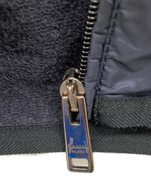 PRADA SPORTS（プラダスポーツ）PRADA SPORTS (プラダスポーツ) nylon hoodie ネイビー サイズ:Lの古着・服飾アイテム