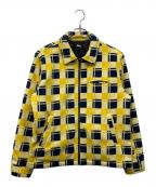 stussyステューシー）の古着「Brent Polar Fleece Jacket」｜イエロー