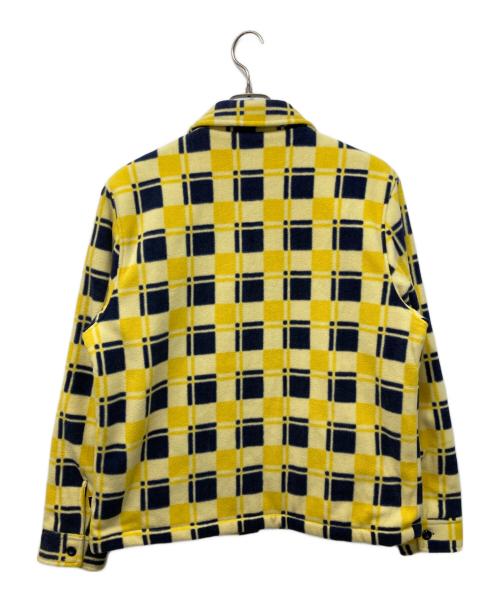 stussy（ステューシー）stussy (ステューシー) Brent Polar Fleece Jacket イエロー サイズ:Sの古着・服飾アイテム