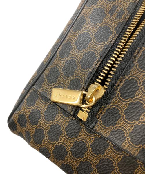 CELINE（セリーヌ）CELINE (セリーヌ) ミニボストンバッグ ブラウンの古着・服飾アイテム