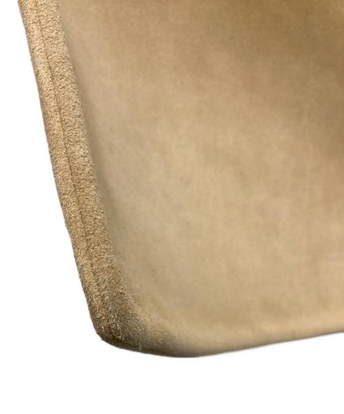 LOEWE（ロエベ）LOEWE (ロエベ) アナグラム ヌバックレザーハンドバッグ ベージュの古着・服飾アイテム