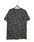Hysteric Glamour (ヒステリックグラマー) Dickies (ディッキーズ) 総柄Tシャツ Dickiesコラボ ブラック サイズ:S：6000円