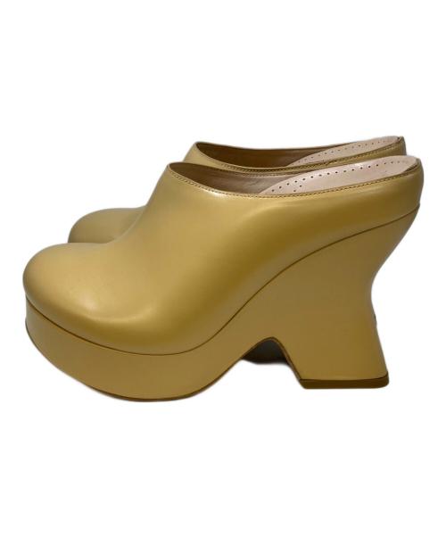 LOEWE（ロエベ）LOEWE (ロエベ) テラフォームクロッグ ベージュ サイズ:36の古着・服飾アイテム