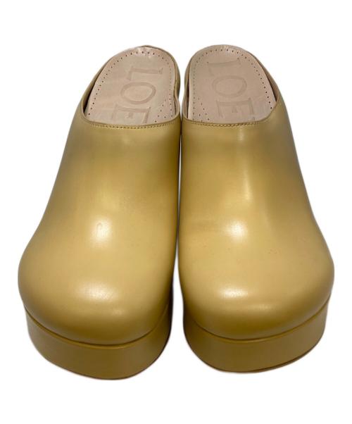 LOEWE（ロエベ）LOEWE (ロエベ) テラフォームクロッグ ベージュ サイズ:36の古着・服飾アイテム