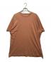 Maison Margiela（メゾンマルジェラ）の古着「クラシック プレーンTシャツ」｜オレンジ