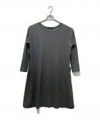 45Rフォーティファイブ・アール）の古着「ウールボートネックワンピース」｜グレー