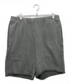 OVYオヴィー）の古着「PIGMENT DYED RELAX FIT SWEAT SHORTS」｜グレー