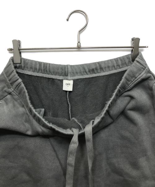 OVY（オヴィー）OVY (オヴィー) PIGMENT DYED RELAX FIT SWEAT SHORTS グレー サイズ:１の古着・服飾アイテム
