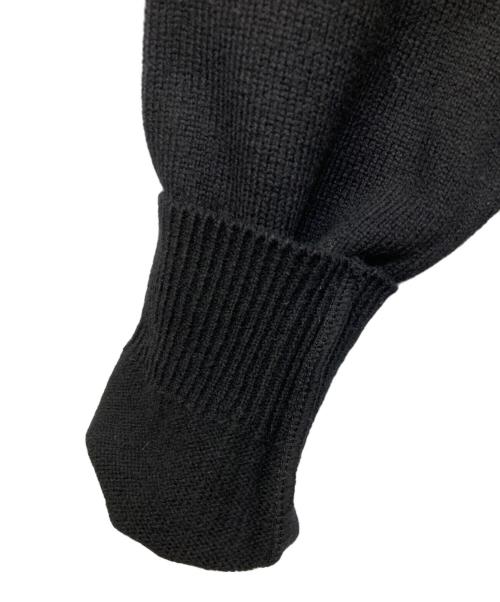 OVY（オヴィー）OVY (オヴィー) Super Comeback Lamb Wool Half Zip Knit ブラック サイズ:SIZE Lの古着・服飾アイテム