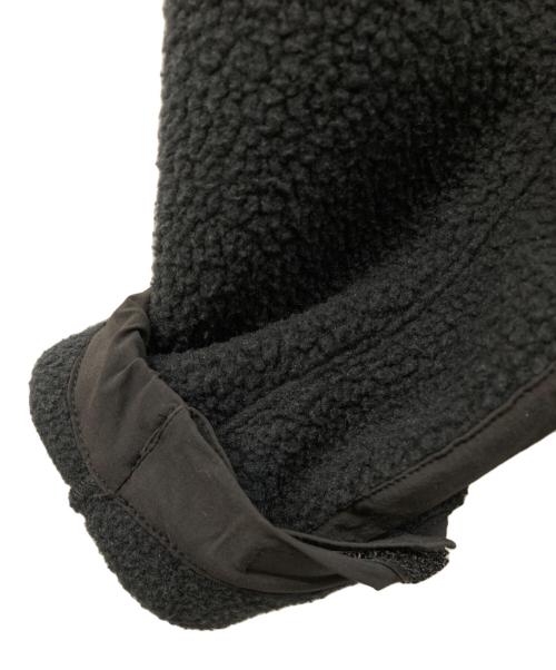 OVY（オヴィー）OVY (オヴィー) ボアフリースアノラックフーディー ブラック サイズ:Lの古着・服飾アイテム