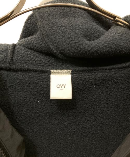 OVY（オヴィー）OVY (オヴィー) ボアフリースアノラックフーディー ブラック サイズ:Lの古着・服飾アイテム