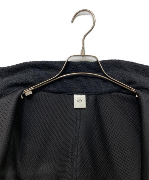 OVY（オヴィー）OVY (オヴィー) Boa Fleece Nylon Combination Zip Blouson ブラック サイズ:Lの古着・服飾アイテム