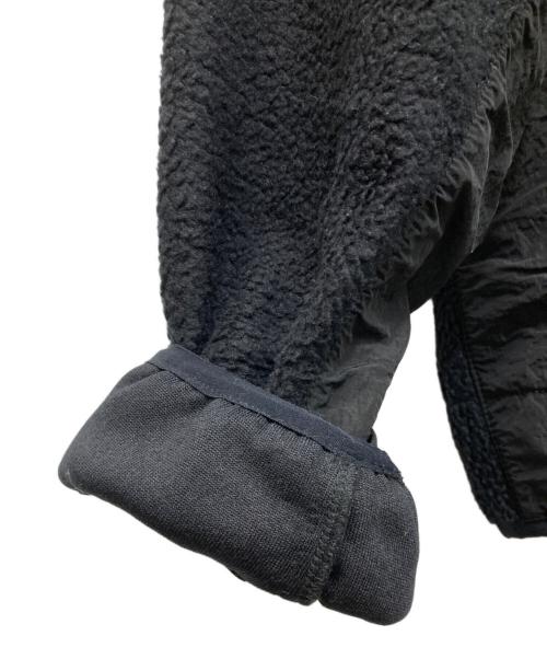 OVY（オヴィー）OVY (オヴィー) Boa Fleece Nylon Combination Zip Blouson ブラック サイズ:Lの古着・服飾アイテム