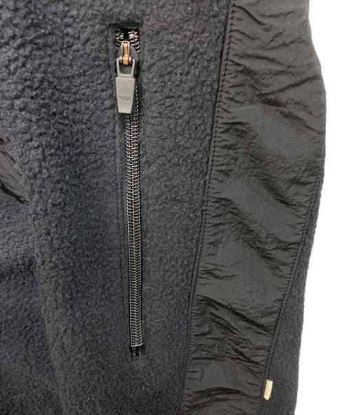 OVY（オヴィー）OVY (オヴィー) Boa Fleece Nylon Combination Zip Blouson ブラック サイズ:Lの古着・服飾アイテム