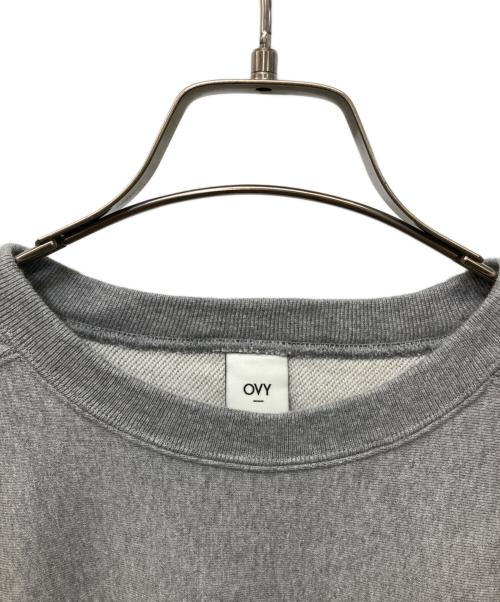 OVY（オヴィー）OVY (オヴィー) Heavy Weight Wide Pullover Sweat グレー サイズ:Lの古着・服飾アイテム