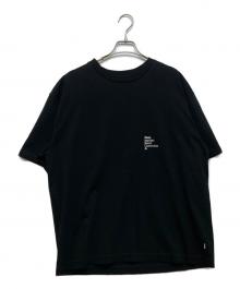 OVY（オヴィー）の古着「Embroidery Cotton Wide T-shirt」｜ブラック