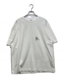 OVY（オヴィー）の古着「Embroidery Cotton Wide T-shirt」｜ホワイト