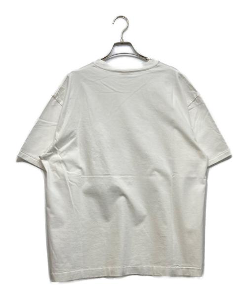 OVY（オヴィー）OVY (オヴィー) Embroidery Cotton Wide T-shirt ホワイト サイズ:Ｌの古着・服飾アイテム