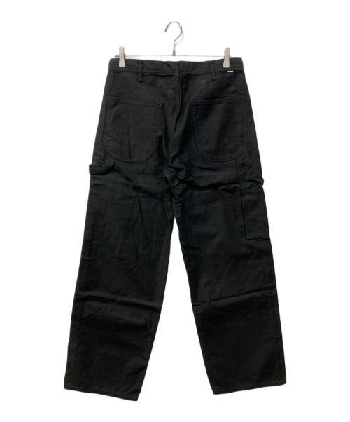 OVY（オヴィー）OVY (オヴィー) Back Sateen Standard Painter Pants ブラック サイズ:SIZE Lの古着・服飾アイテム